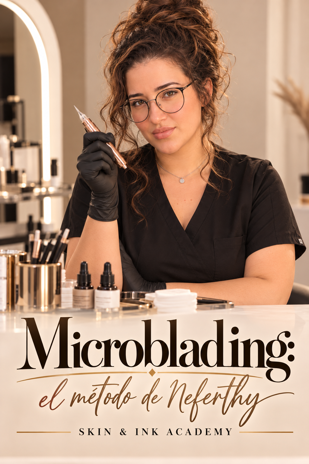 Portada del ebook Microblading: El método de Neferthy